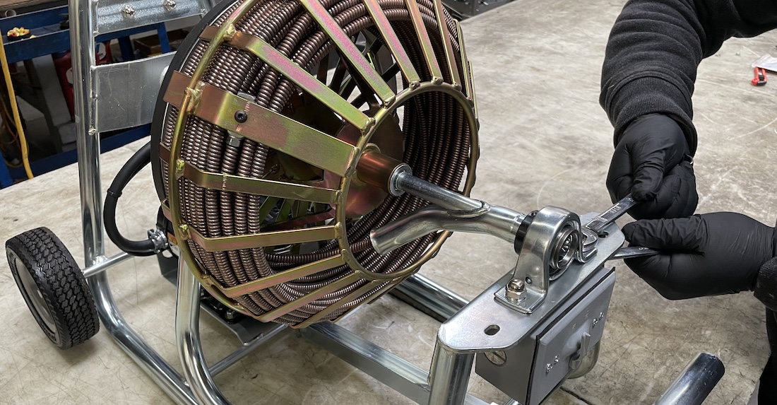 Rooter maintenance tools and parts